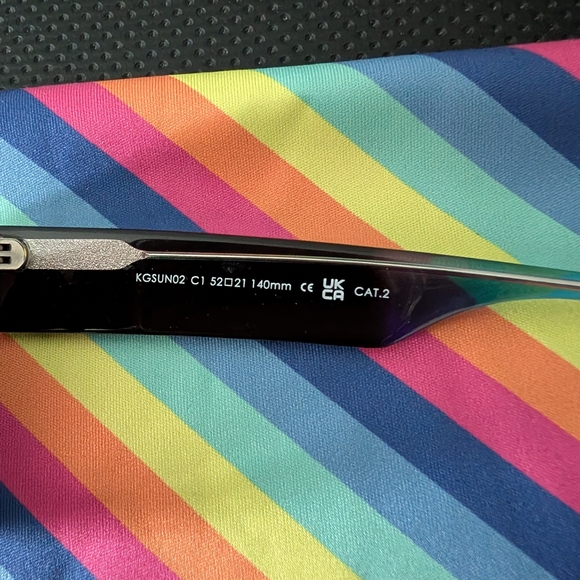 Multicolor Rhinestone Sunglasses - Picture 6 of 9